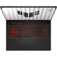 Ноутбук ASUS TUF A16 (FA608UM-RV130), AMD Ryzen 7 260 / 16" / 165 Гц / IPS / RAM 16 ГБ DDR5 / SSD 512 ГБ / Radeon 780M / RTX 5060 / DOS / Сірий - изображение 4