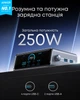 Сетевое зарядное устройство Anker GaNPrime Charger 250W, 4xUSB-C PD, 2xUSB-A Black (A2345341) - изображение 2