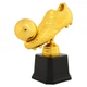 Награда спортивная золотая бутса с мячом SP-Sport 2227B высота 21см Gold - изображение 2