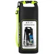 Гермомішок водонепроникний із вікном для телефона SP-Sport Waterproof Bag 7479 об'єм 2 літри Black-Green - зображення 1