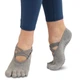 Носки для йоги серые с закрытыми пальцами нескользящие SP-Sport Yoga Socks 8954 размер 36-41 Grey - зображення 3
