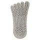 Носки для йоги серые с закрытыми пальцами нескользящие SP-Sport Yoga Socks 8954 размер 36-41 Grey - зображення 5