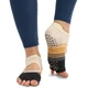 Носки для йоги с открытыми пальцами нескользящие трехцветные SP-Sport Yoga Socks 9813-2 размер 36-41 Black-Yellow-Beige - изображение 1