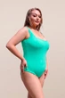 Суцільний купальник виликих розмірів plus-size TOTALFIT KS17-C54 L - зображення 4