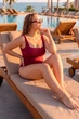 Суцільний купальник виликих розмірів plus-size TOTALFIT KS17-C42 3XL - зображення 2