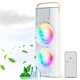 Вентилятор увлажнитель воздуха LY-887 портативный с LED подсветкой распылитель воды для дома - изображение 2
