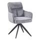 Стілець LEO Chenille Light Grey - зображення 1