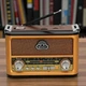 Портативное радио Golon с Bluetooth USB SD FM AM SW LED фонарем и двумя фонариками, золотой (78ОTB-XR) - изображение 2