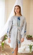 Жіноча сукня з вишивкою vishivano4ka 1205-7к 42 сіра - зображення 2