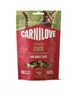 Лакомства хрустящие для кошек Carnilove Crunchy Snack Duck with Raspberries утка и малина 50г, 100792 - изображение 1