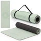 Коврик спортивный Actiget TPE 183 x 61 x 0.6 см для йоги и фитнеса ACT0022 Mint/Black - изображение 3