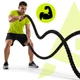 Канат тренировочный Actiget Battle Rope 9 м для кроссфита ACT0015 Black - изображение 20