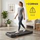 Беговая дорожка для ходьбы Cornix Lexi Walking Pad с функцией вибрации Black - изображение 11