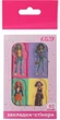 Закладки пластикові з клейким шаром Zibi Super Girl 40x25 мм 4 дизайна по 20 аркушів (ZB.15300) - зображення 1