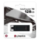 Флеш-накопичувач Kingston USB 3.2 DT 70 128GB Type-C - зображення 2