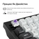 Клавіатура бездротова Keychron Q1 HE Magnetic Switch Black RGB (Q1H-M1-UA) - изображение 10