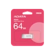 Флеш-накопичувач ADATA USB 3.2 UR 350 64Gb Silver/Beige - зображення 2