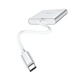 USB-хаб HOCO HB14 Easy use Type-C adapter(Type-C to USB3.0+HDMI+PD) Silver - изображение 5