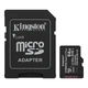 Карта пам'яті microSDXC (UHS-1) Kingston Canvas Select Plus Gen3 64Gb class 10 А1 (R-100MB/s) (adapter SD) - зображення 1