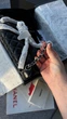 Жіноча сумка під Chanel Classic Double Flap 26*16 см чорна зі срібною фурнітурою - изображение 9