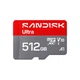 Карта пам'яті microSDXC (UHS-1) SanDisk Ultra 512Gb class 10 A1 (195Mb/s) (adapter SD) - изображение 1