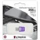 Флеш-накопичувач Kingston USB 3.2 DT microDuo 3C 256GB (Type-A/Type-C) (200Mb/s) - зображення 2