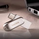 Флеш-накопичувач SanDisk USB 3.1 Ultra Dual Luxe Type-C 64Gb (150 Mb/s) - зображення 7