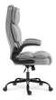 Офісне крісло тканина Hell's Chair HC-1033 Grey - изображение 6