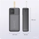 УМБ MAKE 30000 mAh 65W PD/QC 3.0/QC 4.0+ Black (MPB-306BK) - изображение 2