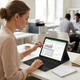 Чохол книжка з клавіатурою з тачпадом для Samsung Galaxy Tab S6 Lite 10.4" (P610/P613/P615/P619) чорний (004161) - зображення 6
