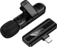Бездротова мікрофонна система Hoco L20 Fair (Lightning) Black (6942007655484) - зображення 5