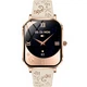 Женские Умные Часы Smart Miami Beige Flower Золотистый Сенсорный Ips-дисплей Bluetooth 5.0 Стальной Ремешок (395316) - изображение 1