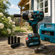 Акумуляторний ударний гайковерт для автосервісу Krafftec Germany PRO 48V Безщітковий потужний електрогайковерт у кейсі 48V/8Ah - зображення 8