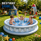 Дитячий надувний басейн Bestway 51080 «Космічний корабель» - зображення 1