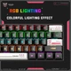 Клавіатура Onikuma G55, USB, with RGB, Mechanical gaming keyboard, 61 keys, ENG Layouts, black - зображення 5