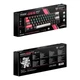 Клавіатура Onikuma G55, USB, with RGB, Mechanical gaming keyboard, 61 keys, ENG Layouts, black - зображення 8