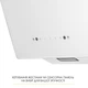 Кухонная вытяжка Weilor AURA WDS 63 WHITE - изображение 9