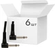 Комплект патч-кабелей GEWA Basic Line Mono Jack Angled 6.3 мм/Mono Jack 6.3 мм 0.1 м х 6 шт (RG-190345) - изображение 1