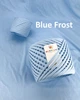 Трикотажная пряжа Мармелад 7-9 мм 50 м (полмоточка) Blue Frost Морозный голубой - изображение 2