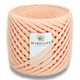 Трикотажная пряжа Мармелад 7-9 мм 50 м (полмоточка) Peach Mousse Персиковий мус - изображение 1