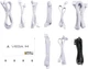 Блок живлення Chieftec VEGA M WHITE 750 W 12VHPW connector 80+Gold модульні кабелі (PPG-750-CW) - зображення 7
