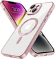 Чохол Fiji Chrome для Apple iPhone 13 з MagSafe та захистом камер матовий Rose Powder - зображення 1