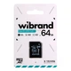 Карта пам'яті Wibrand microSDXC UHS-1 U3, 64 Гб. - 709212 - зображення 1