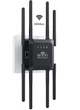 Ретранслятор підсилювач бустер сигналу Репітер WIFI Kerui U18 300Mb/s точка доступу маршрутизатор 2.4G повторювач Wi-Fi мережі Розширення покриття бездротового інтернет 220В подовжувач wi fi вайфаю Black - зображення 5