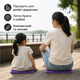 Складываемый туристический коврик XPE 38×27 см, водостойкий, для кемпинга, пикника, рыбалки и походов. Фиолетовый цвет - изображение 6