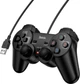 Геймпад дротовий Hoco GA3 Fast link wired game controller Black (6942007666619) - зображення 1