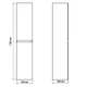 Пенал IMPRESE OSSER u08109111PP, белый - изображение 5