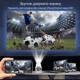 Смарт проектор Magic Cube HY300 4K Android 11 WiFi 6 Bluetooth 5.0, портативный домашний кинотеатр с HDMI и USB - изображение 7