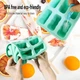 Силиконовая форма для мороженого на 10 ячеек с палочками и воронкой, многоразовая форма для домашнего мороженого - изображение 4