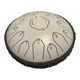 Глюкофон 15 нот 30 см tongue drum белый - изображение 1
